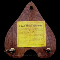 Orlando Mystery Planchette, 1868