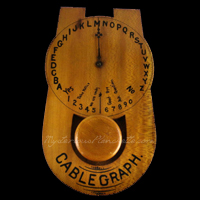 George Pearson's 'Cablegraph' is a perfect illustration of the ingenuity of the new era of talking boards.