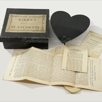 Kirby & Co.'s 'No. 3' India Rubber Planchette, complete with box and ephemera.