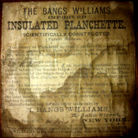 Bangs Williams Planchette Label