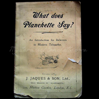 What Does Planchette Say? Brochure, 1903
