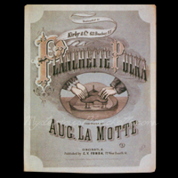 August la Motte's Planchette Polka dedicated to Kirby & Co, 1868