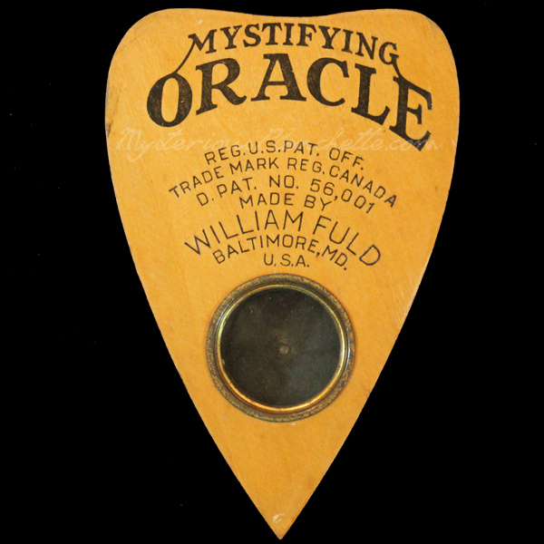 Mystifying Oracle, 1930s